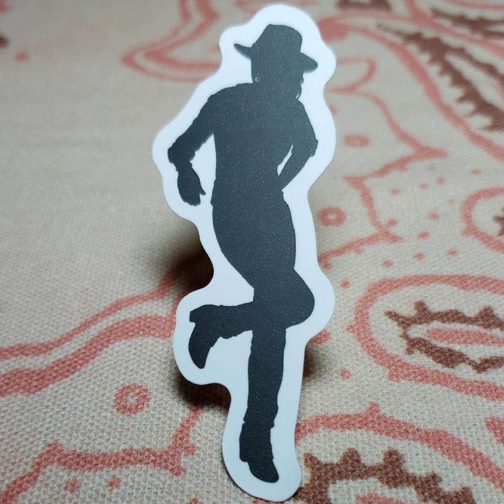 Cowgirl Silhouette Sticker Cowgirl Sticker (G)